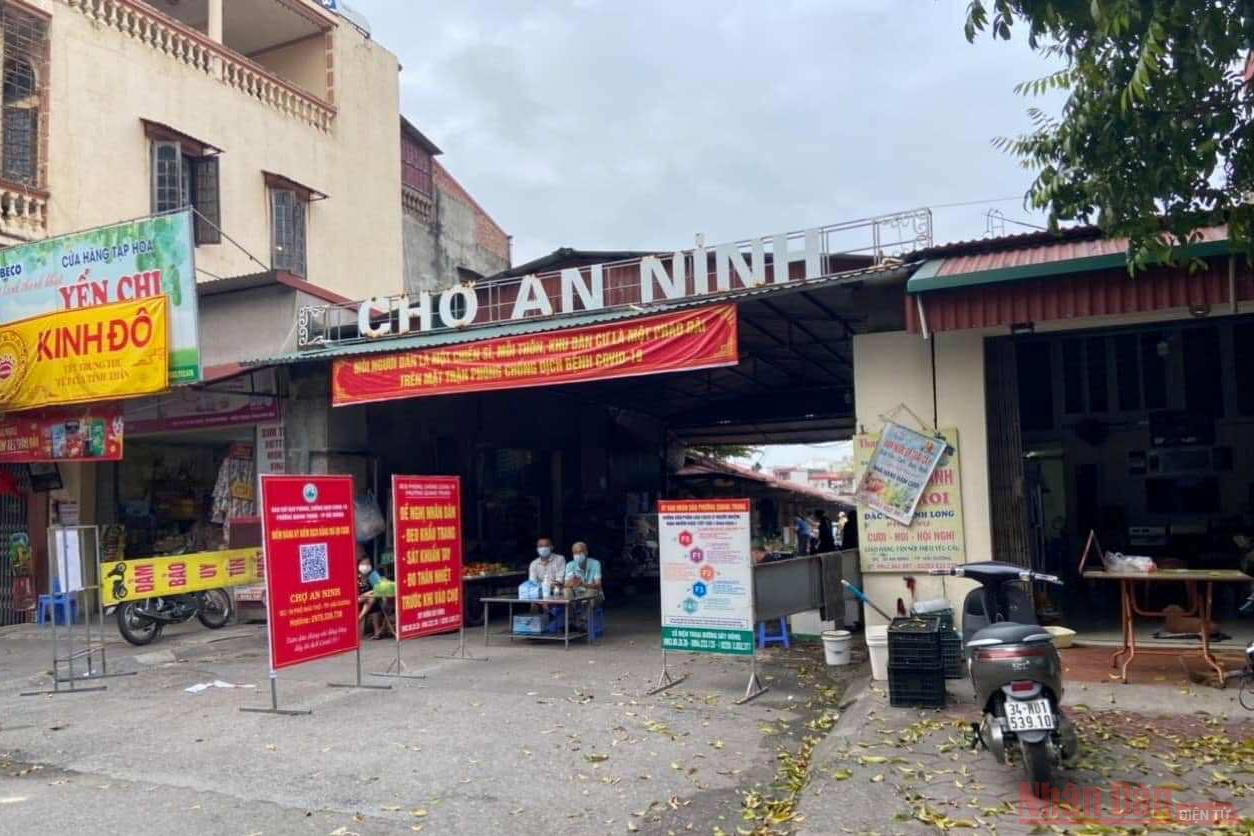 VIDEO: Tạm đóng cửa thêm chợ An Ninh để phòng chống dịch